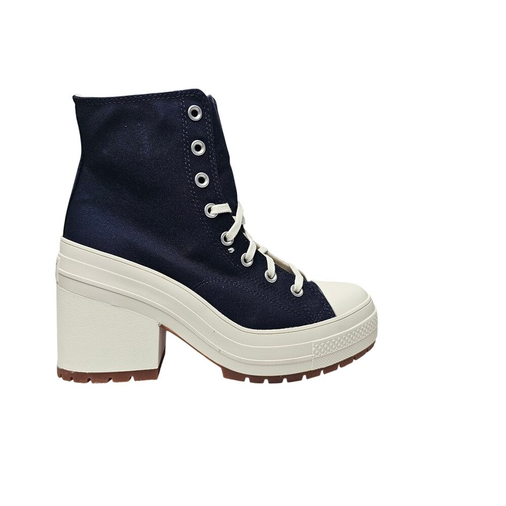 Converse Women's  Chuck 70 Hi De Luxe Heeled Sneakers Size 10 Navy NWT
